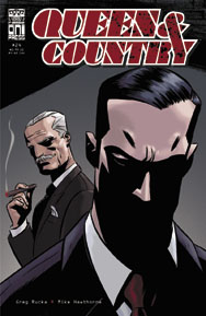 Queen & Country #24 Art by Mike Hawthorne